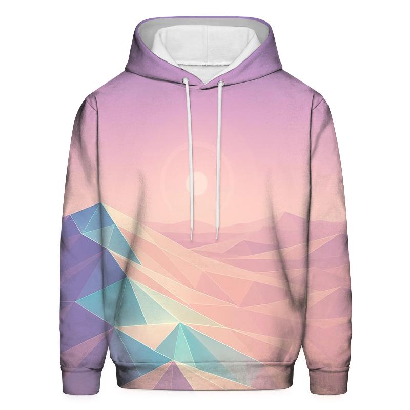 Crystal Desert Mirage Gradient hoodie styles