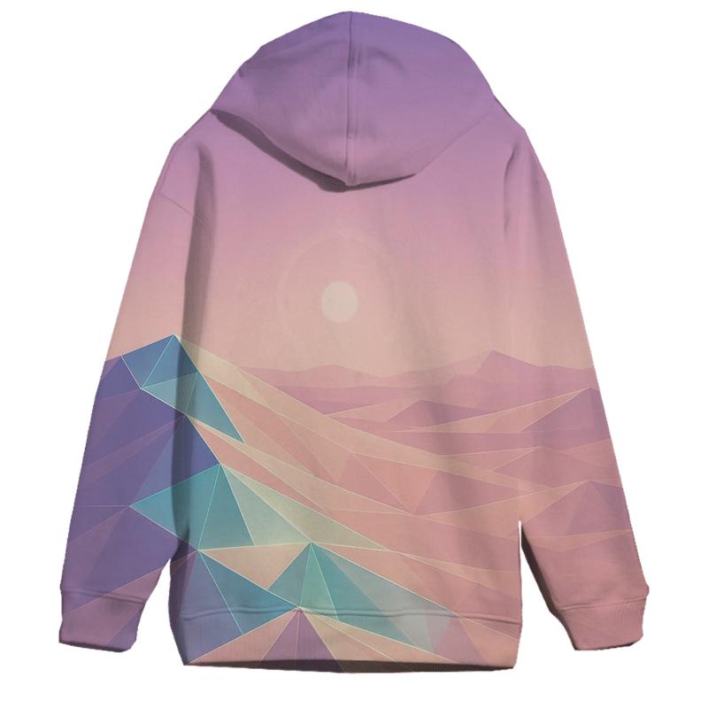 Crystal Desert Mirage Gradient hoodie styles