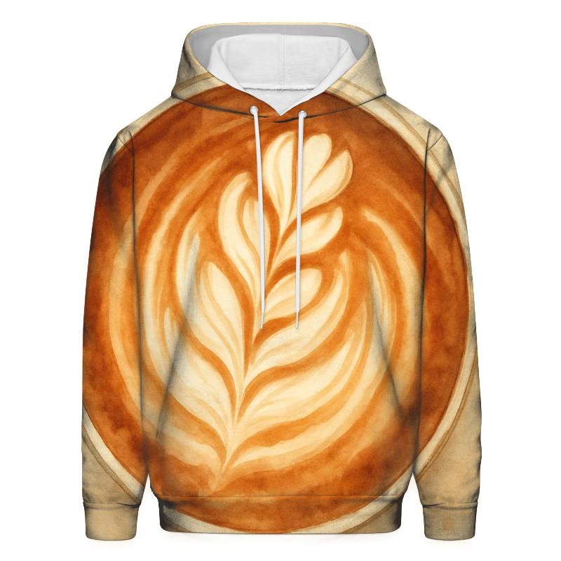 Latte Whirlpool Bloom premium hoodies