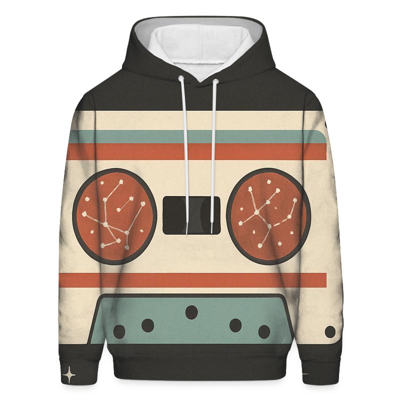 Cassette Tape Constellation Mix hoodie designs