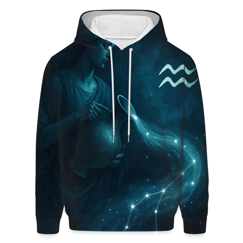 Aquarius Water Bearer Nebula Pour hoodie trends