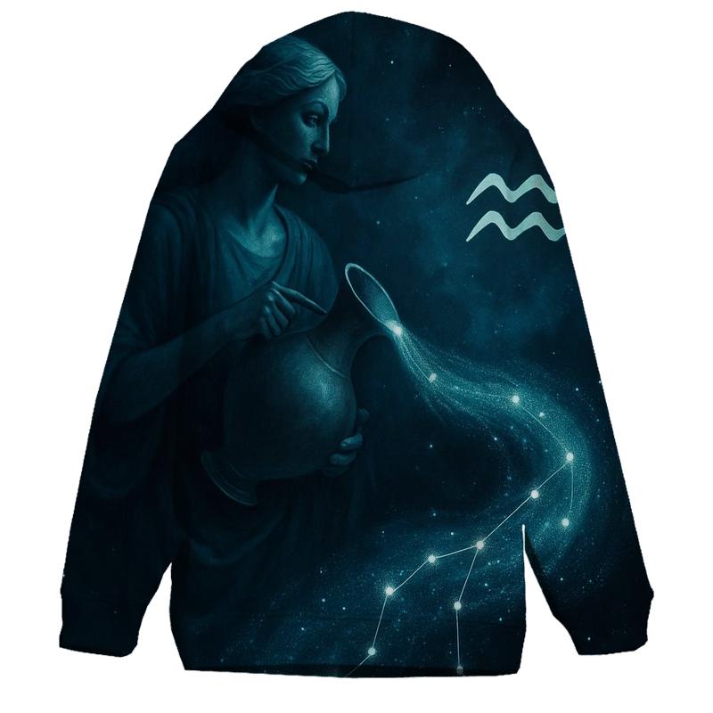 Aquarius Water Bearer Nebula Pour hoodie trends