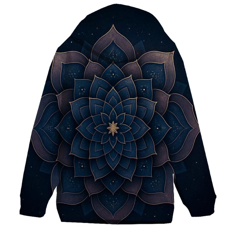 Starlit Mandala Drift lightweight hoodies