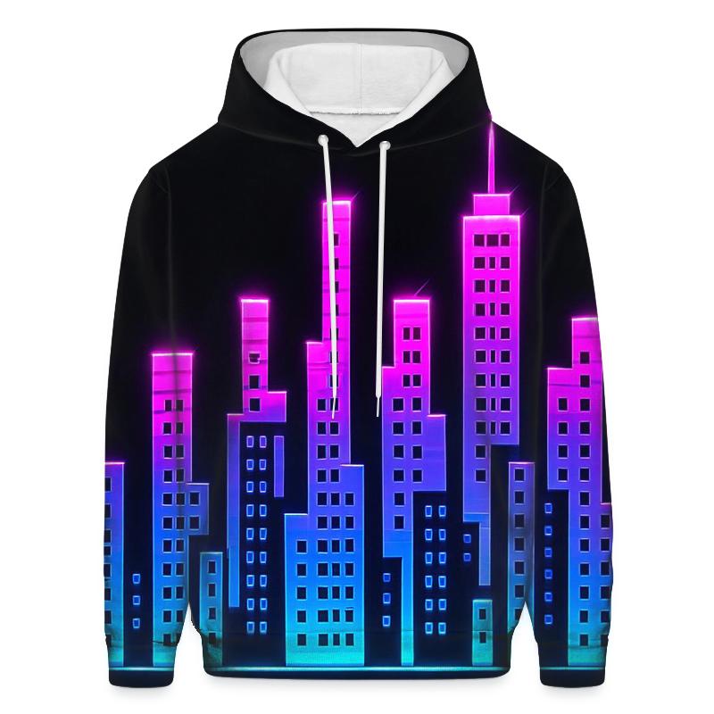 Equalizer Skyline Gradient designer hoodies