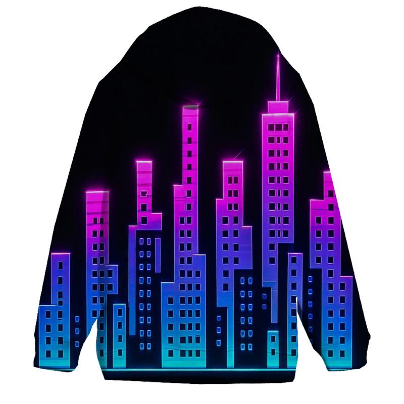Equalizer Skyline Gradient designer hoodies