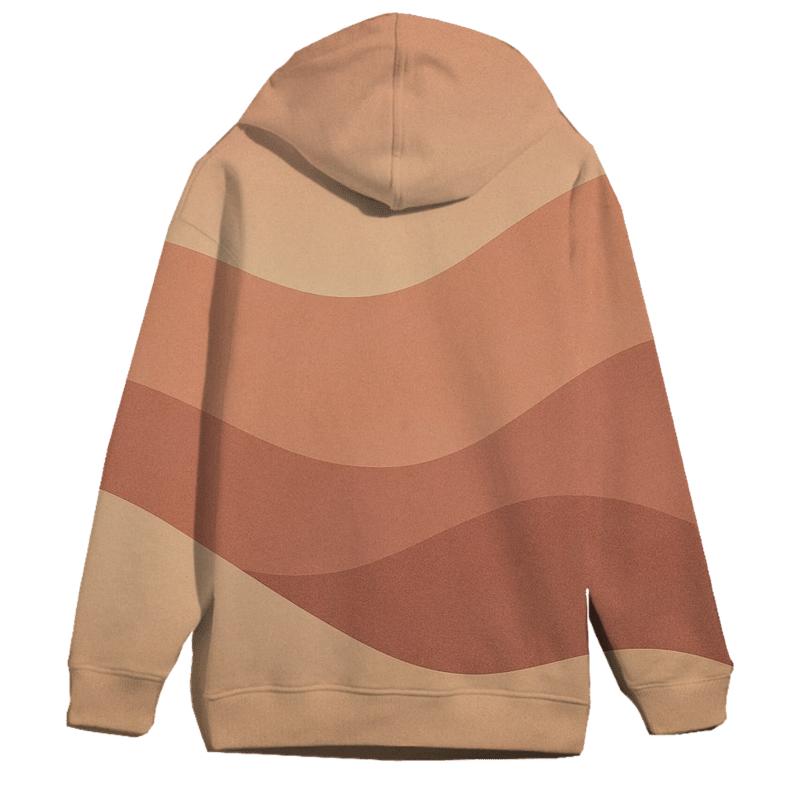 Desert Rose Dune Gradient hoodies fashion