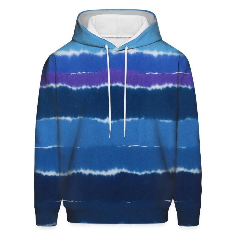 Horizon Stripe Deep Space Layers printed hoodies