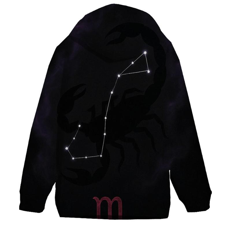 Scorpio Fixed Star Sting Sigil custom hoodies