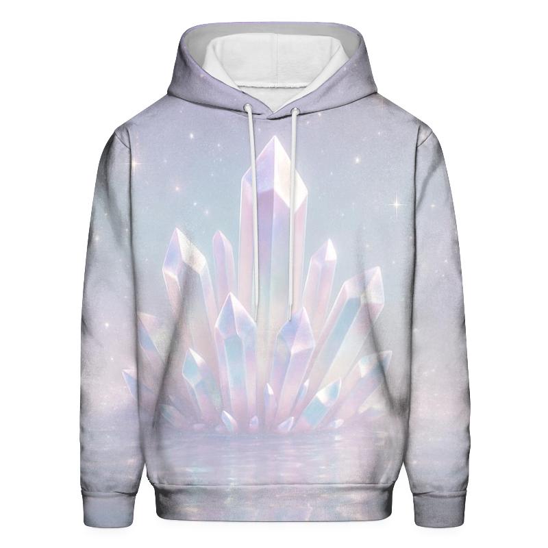 Pastel Shimmer Crystal Lagoon pullover hoodies