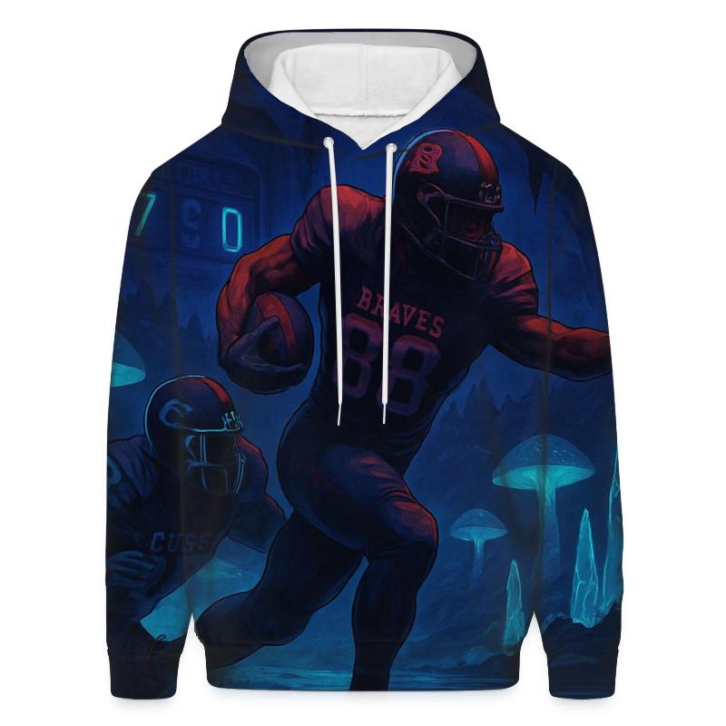 Underground Cavern Field Lit By Bioluminescence hoodie trends