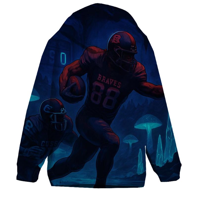 Underground Cavern Field Lit By Bioluminescence hoodie trends