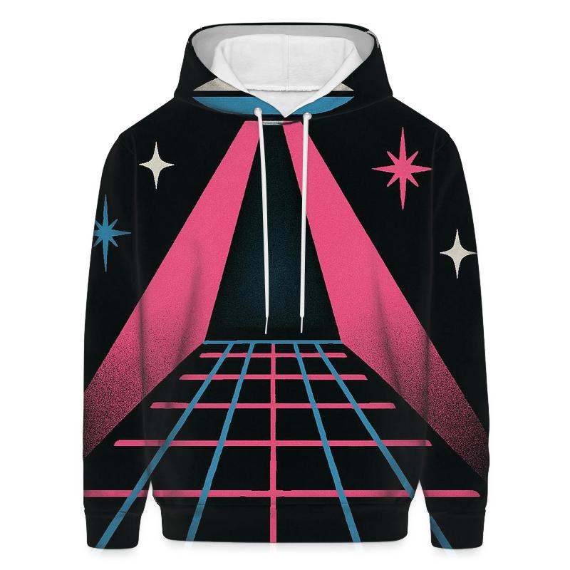 Disco Starship Dance Floor designer hoodies