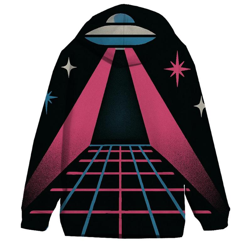 Disco Starship Dance Floor designer hoodies