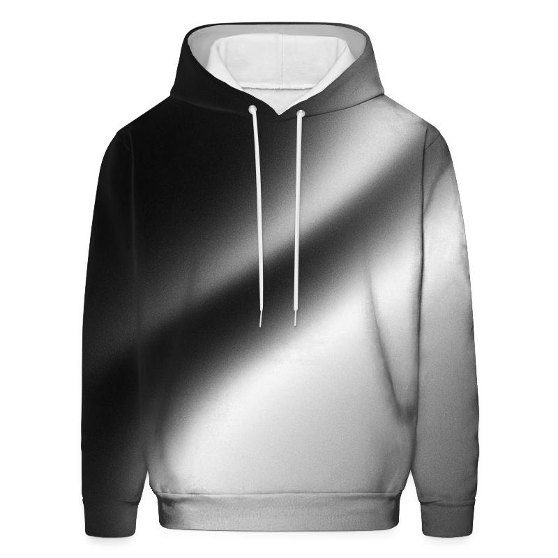 Obsidian To Silver Sheen pullover hoodies