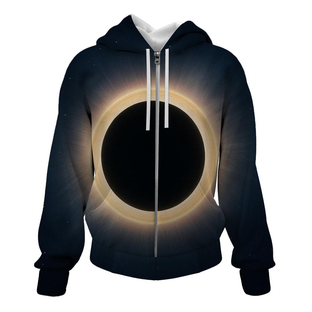 Eclipse Corona Lacework embroidered hoodies