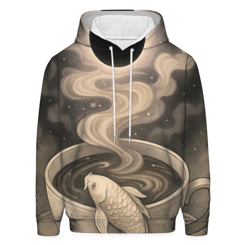 Tea Cup Eclipse graphic hoodies