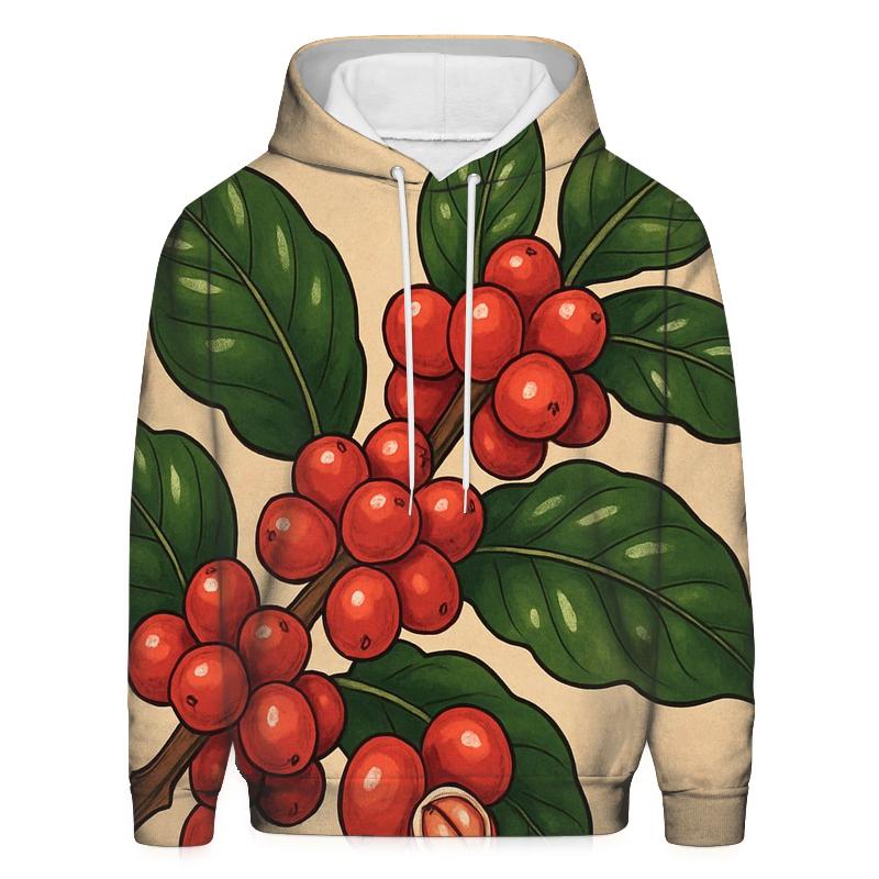 Cherry Branch Still Life graphic hoodies