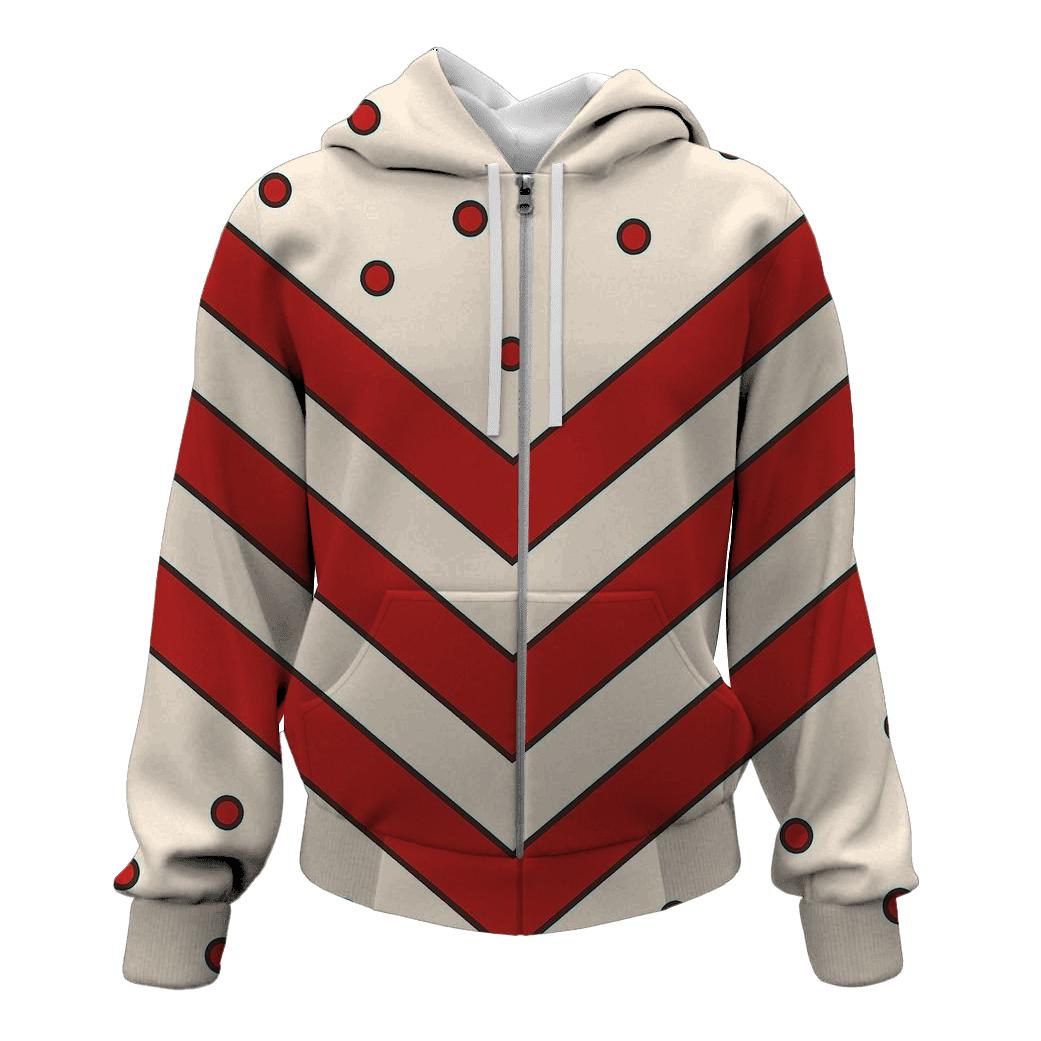 Candy Cane Chevron Aurora hoodies fashion