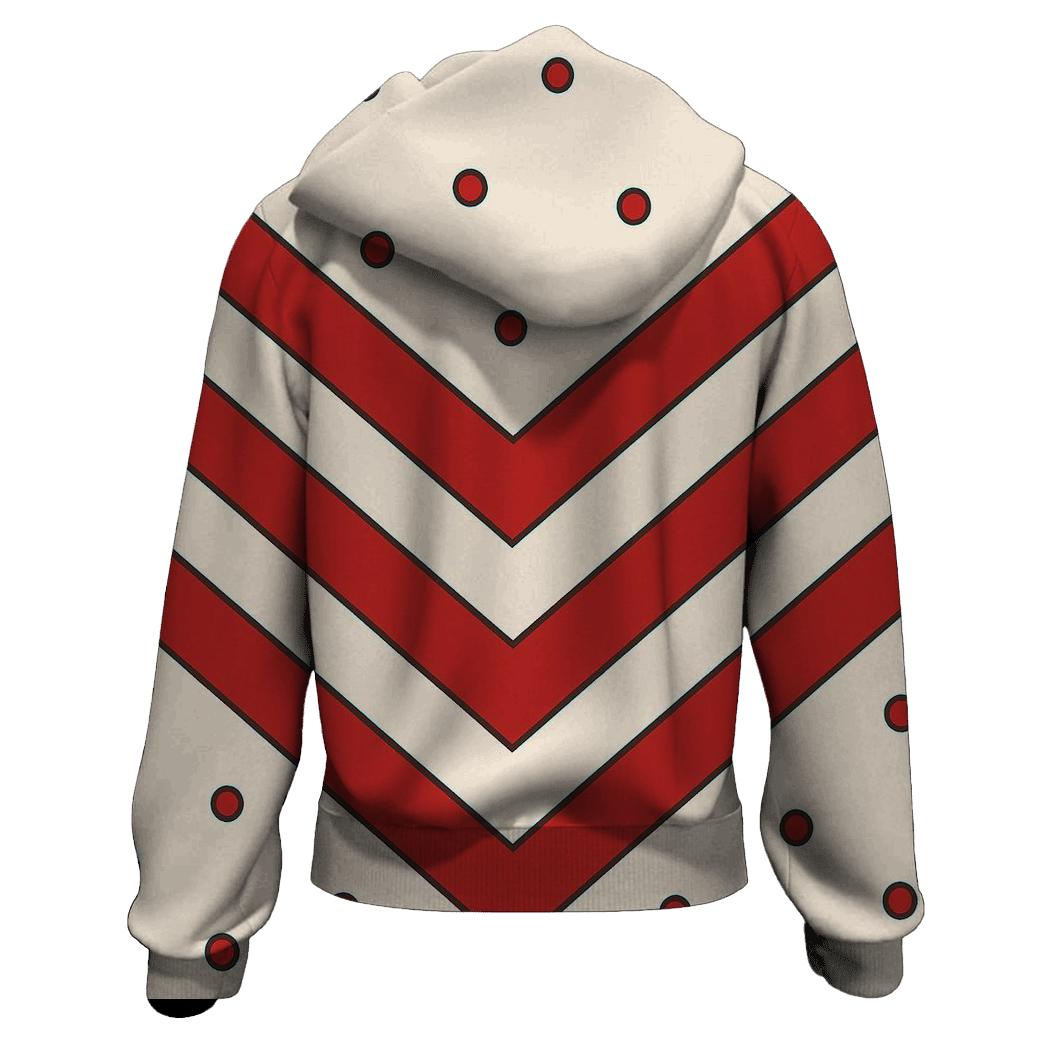 Candy Cane Chevron Aurora hoodies fashion