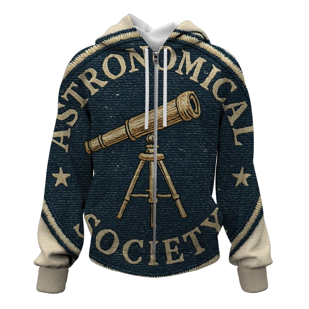 Antique Observatory Badge Patch Design pullover hoodies