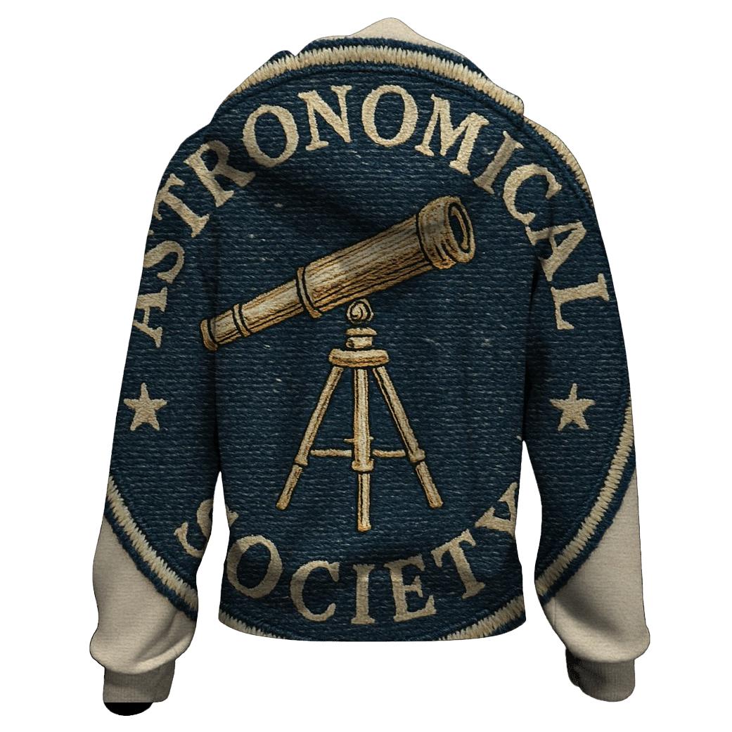 Antique Observatory Badge Patch Design pullover hoodies