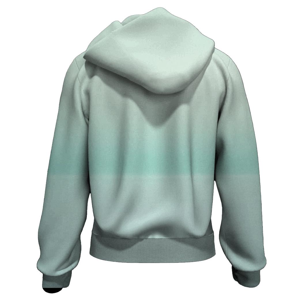 Glacial Mint Horizon Fade hoodie trends
