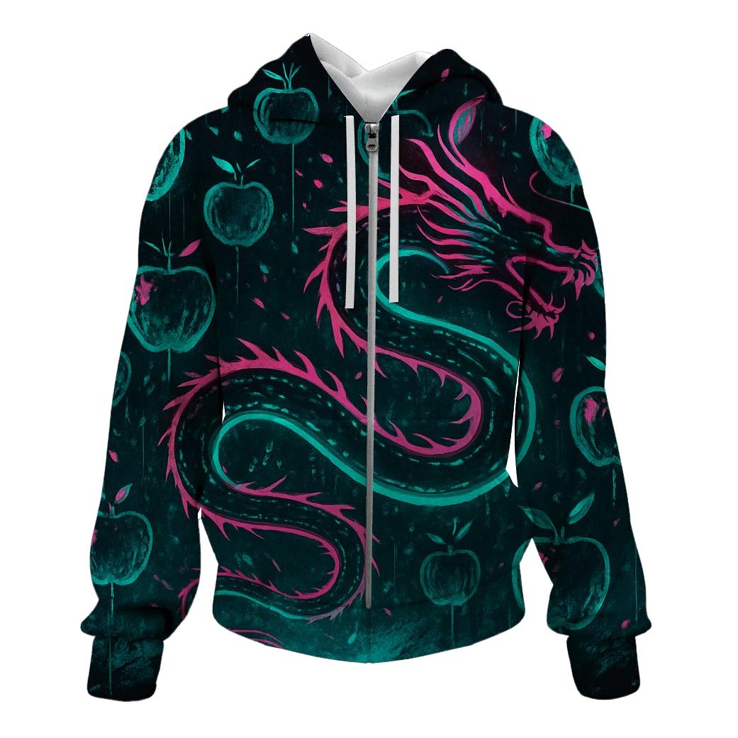 Neon Orchard Serpent hoodie styles