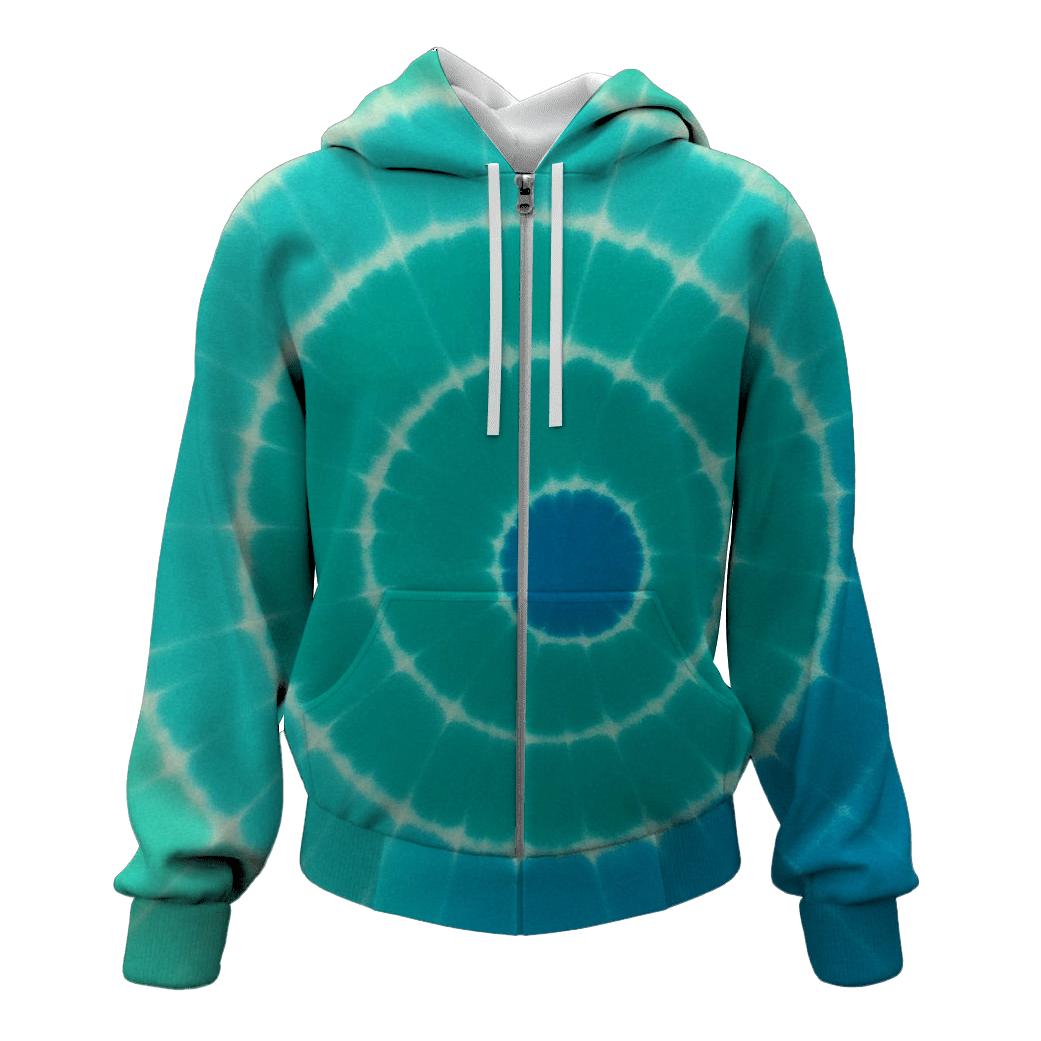 Bullseye Aurora Offset Rings hoodie designs