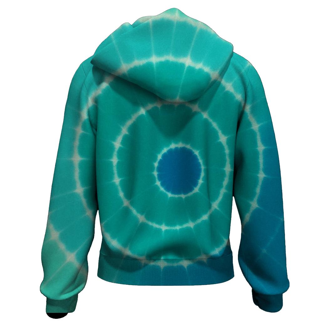 Bullseye Aurora Offset Rings hoodie designs