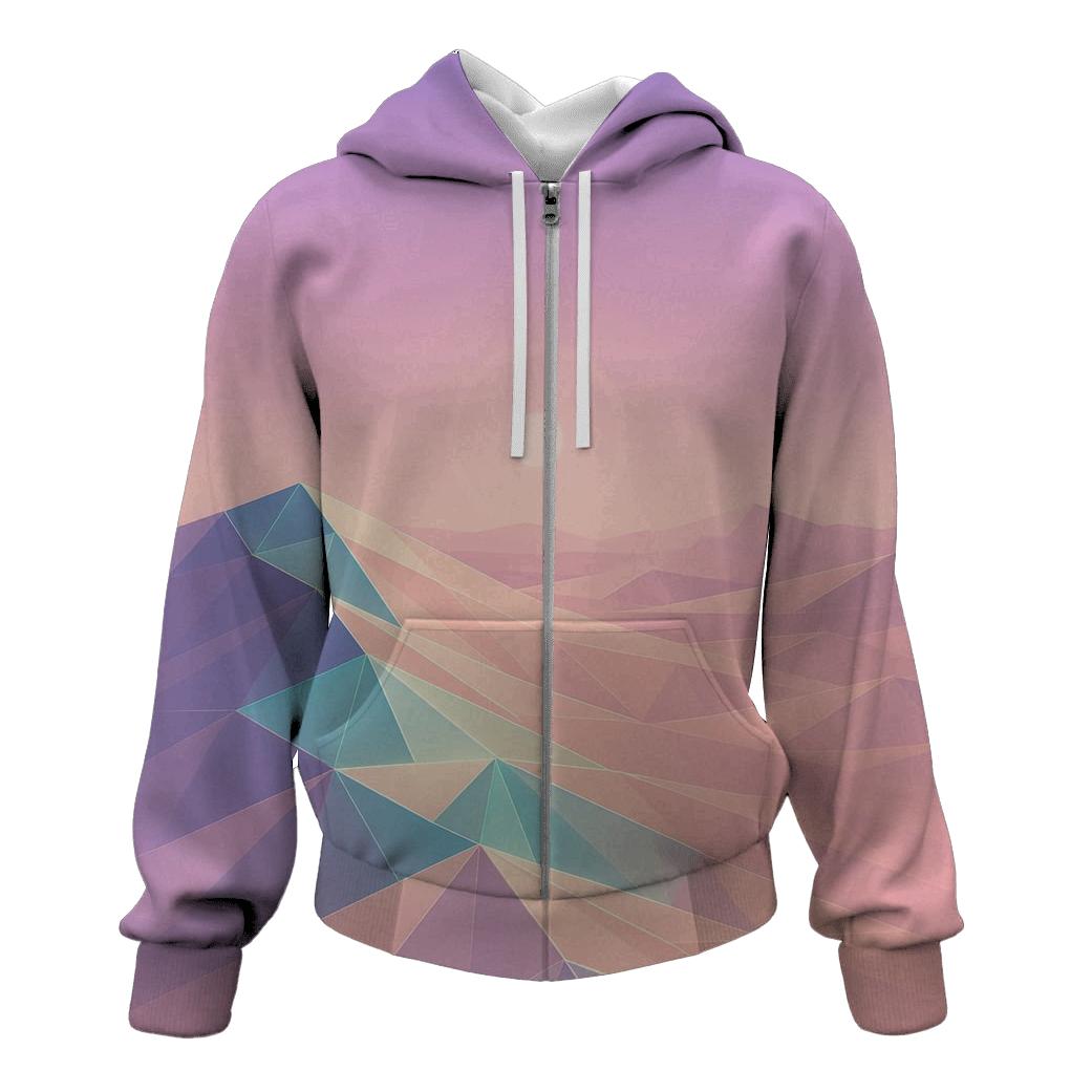 Crystal Desert Mirage Gradient hoodie styles