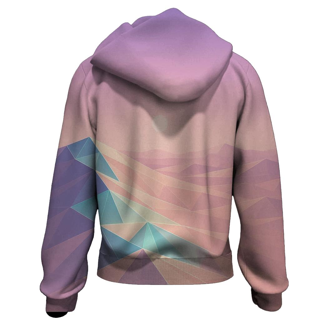 Crystal Desert Mirage Gradient hoodie styles