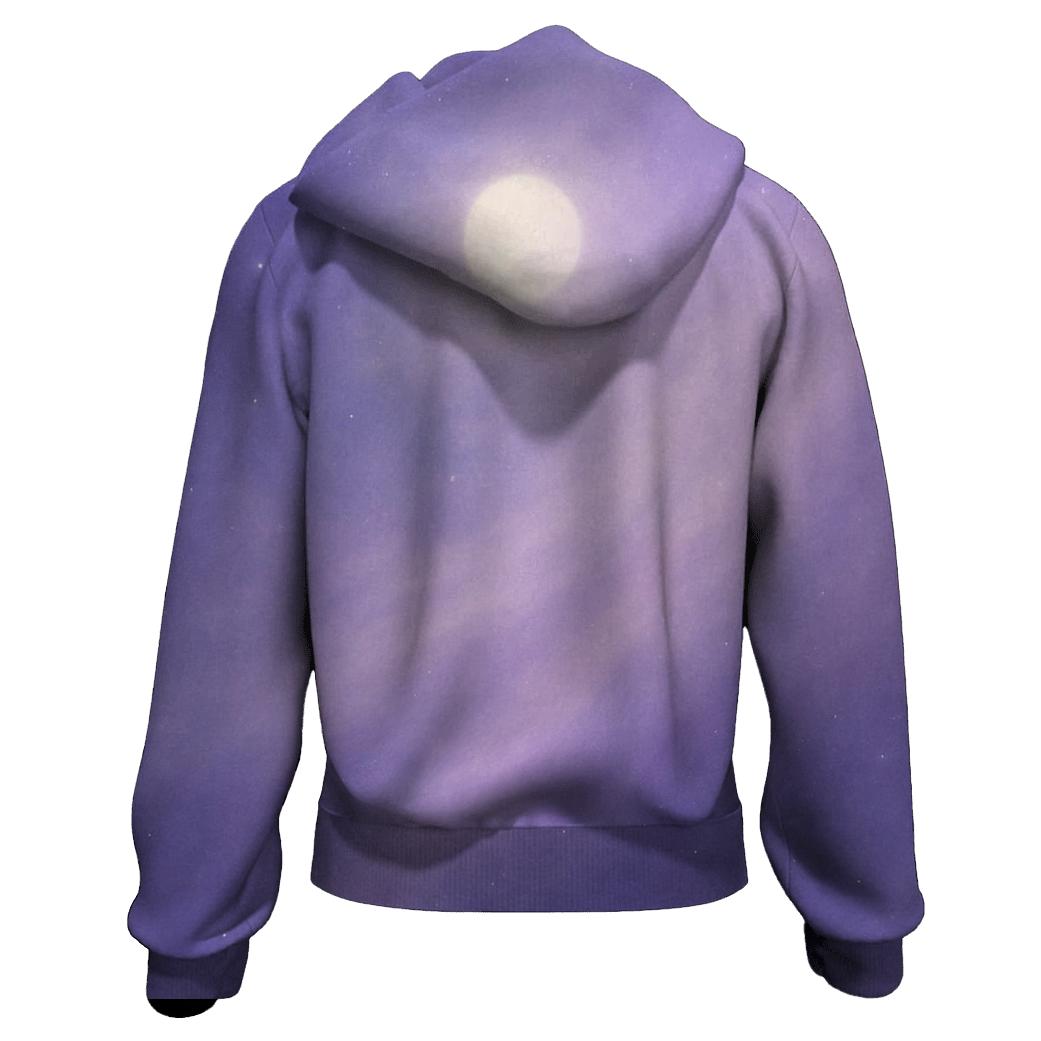 Moonlit Lavender Veil hoodies fashion
