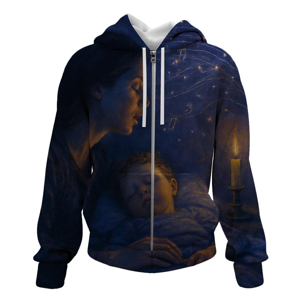 The Lullaby That Still Lives Inside The Bones printed hoodies