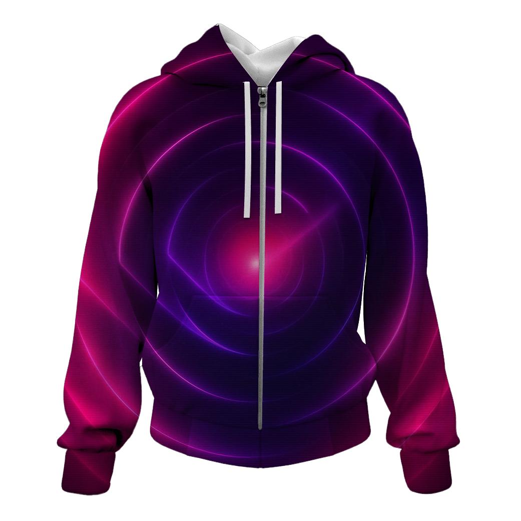 Neon Magenta Pulse Field pullover hoodies