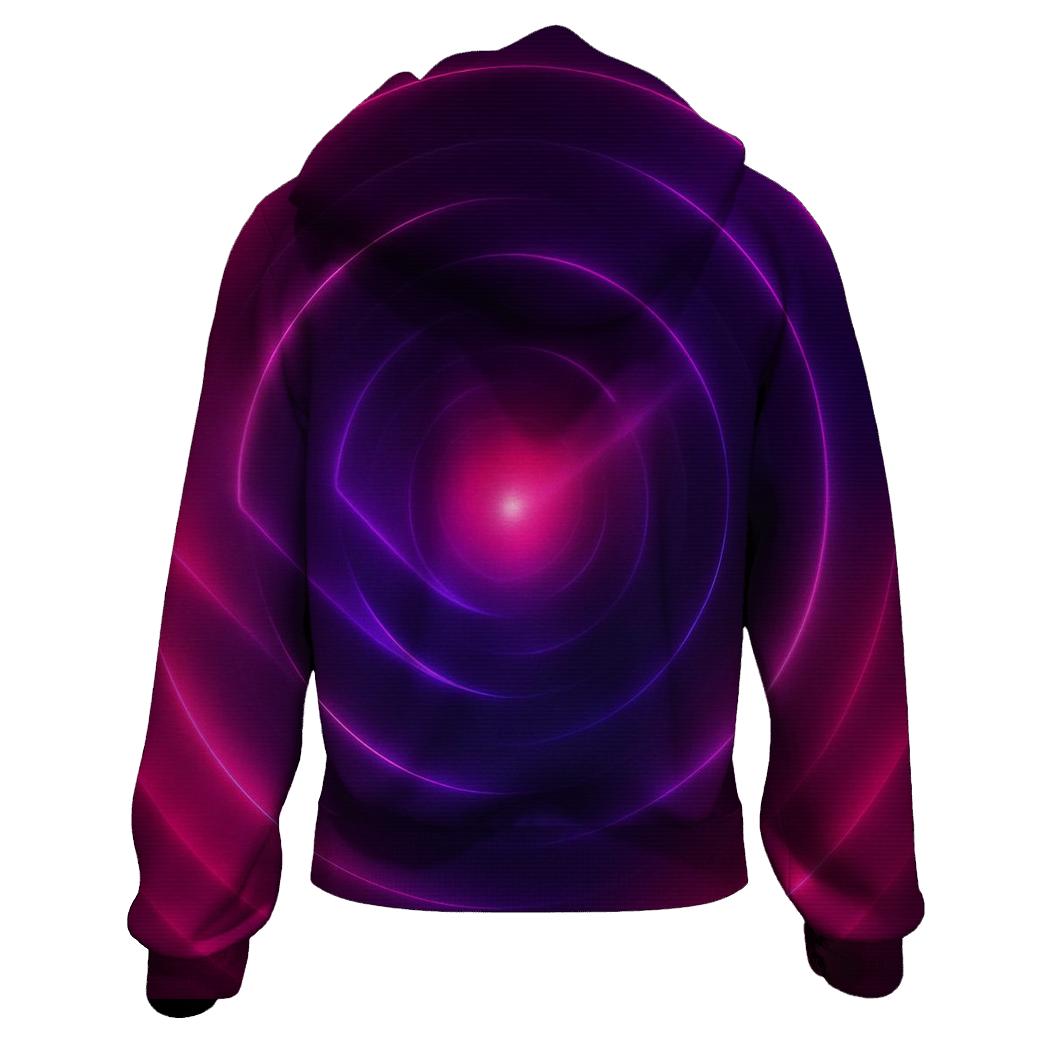 Neon Magenta Pulse Field pullover hoodies