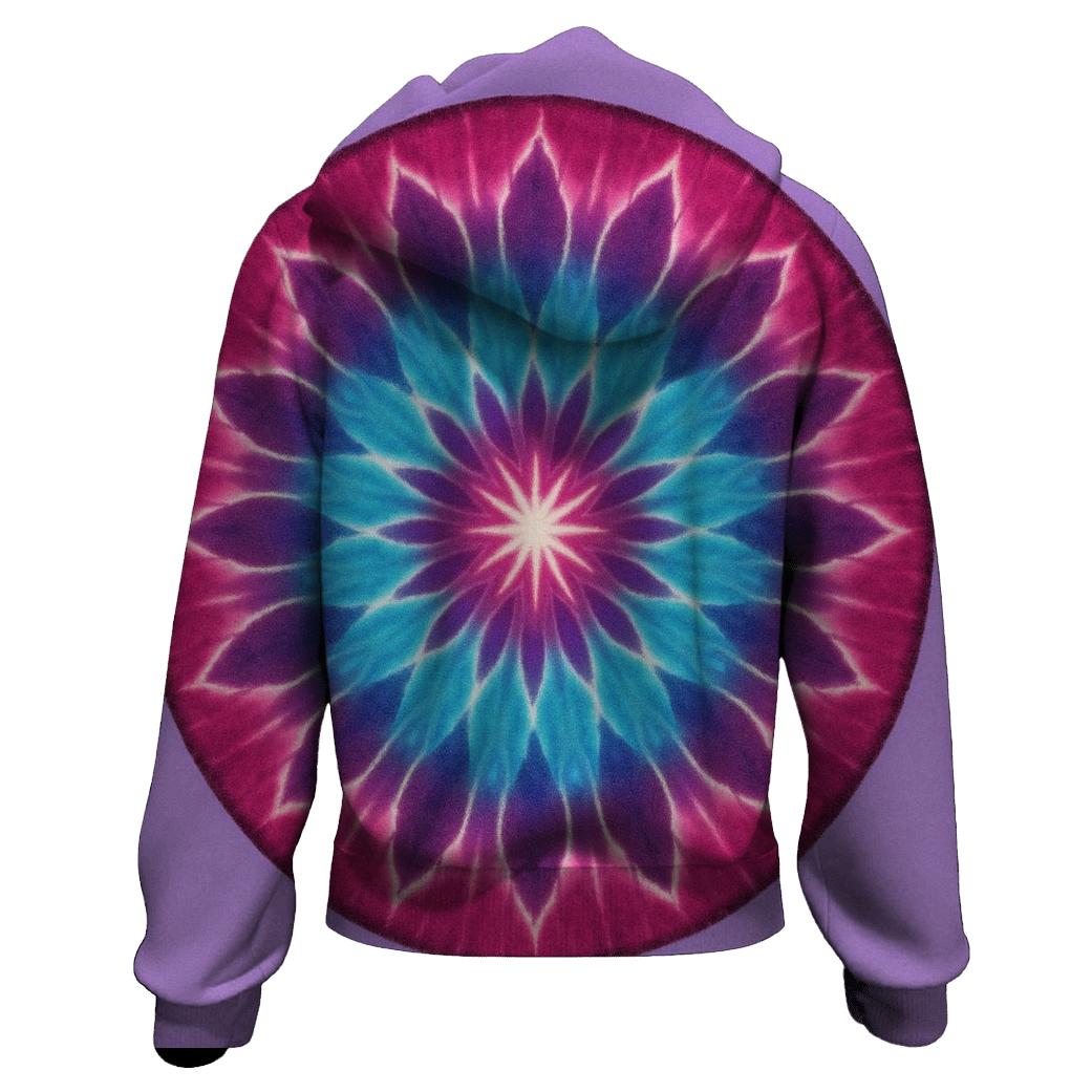 Mandala Sunburst Pulsar Crown hoodies fashion