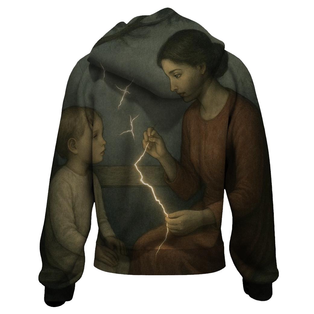 The Unseen Seamstress Who Mends What No One Sees hoodies fashion