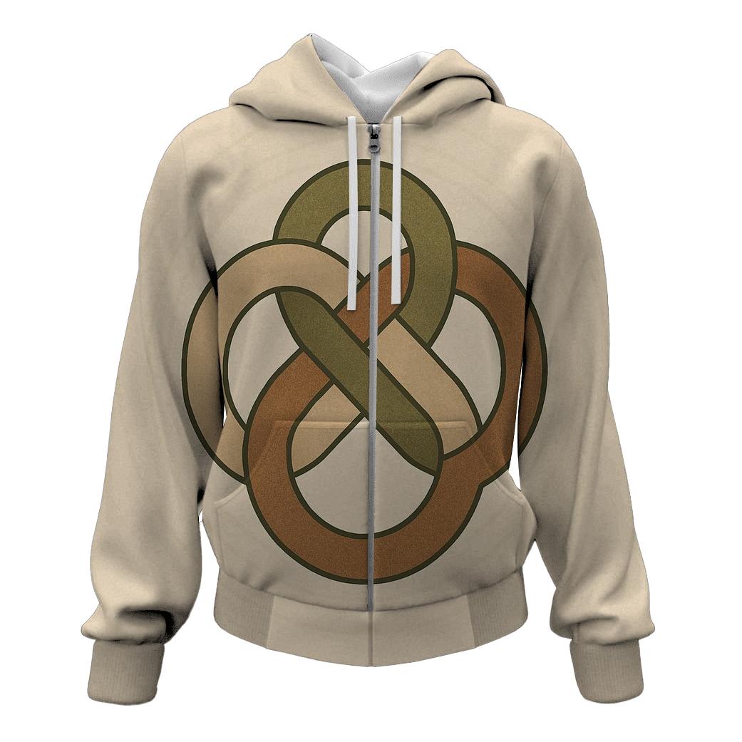 Infinite Thread Weave embroidered hoodies