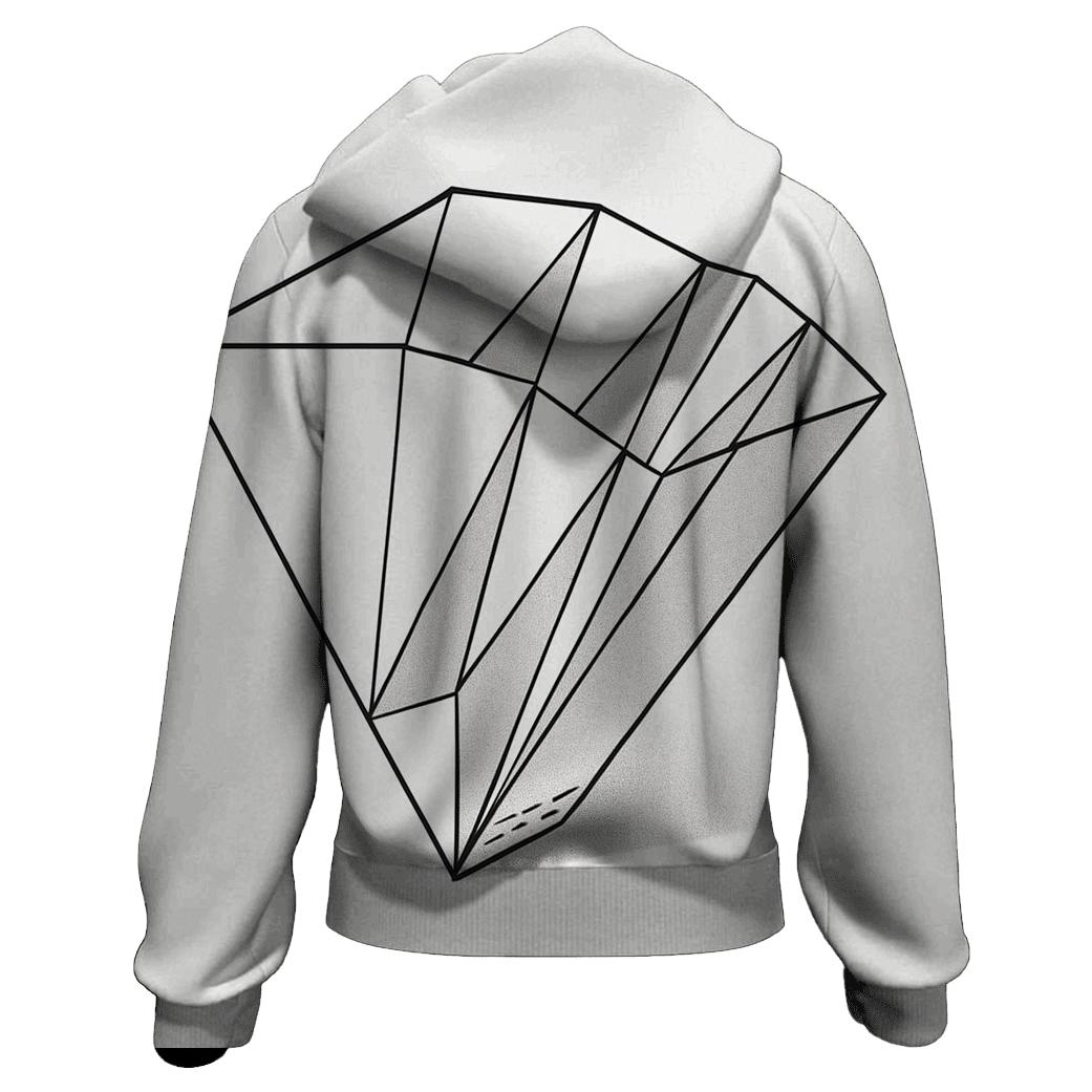Filter Fold Geometry hoodie styles