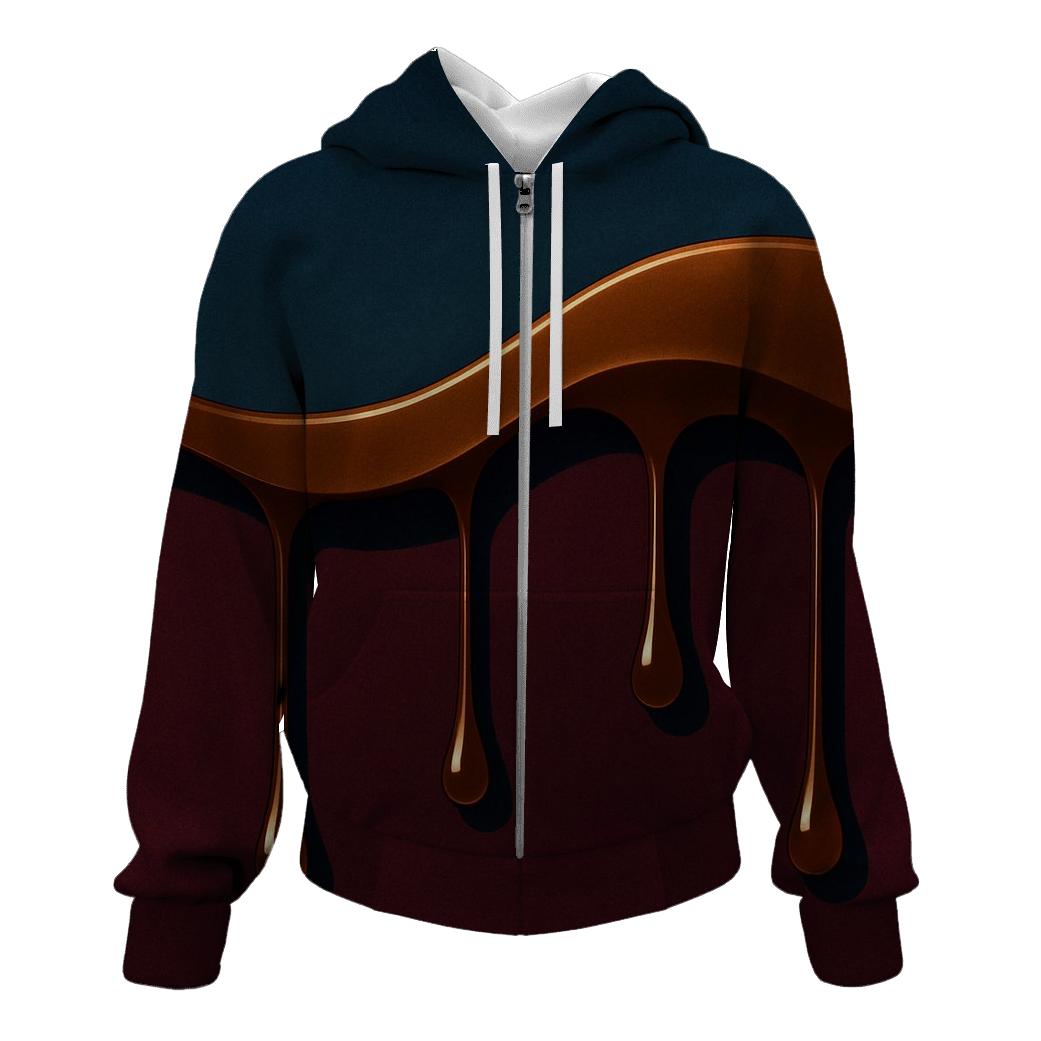 Coffee Drip Horizon designer hoodies
