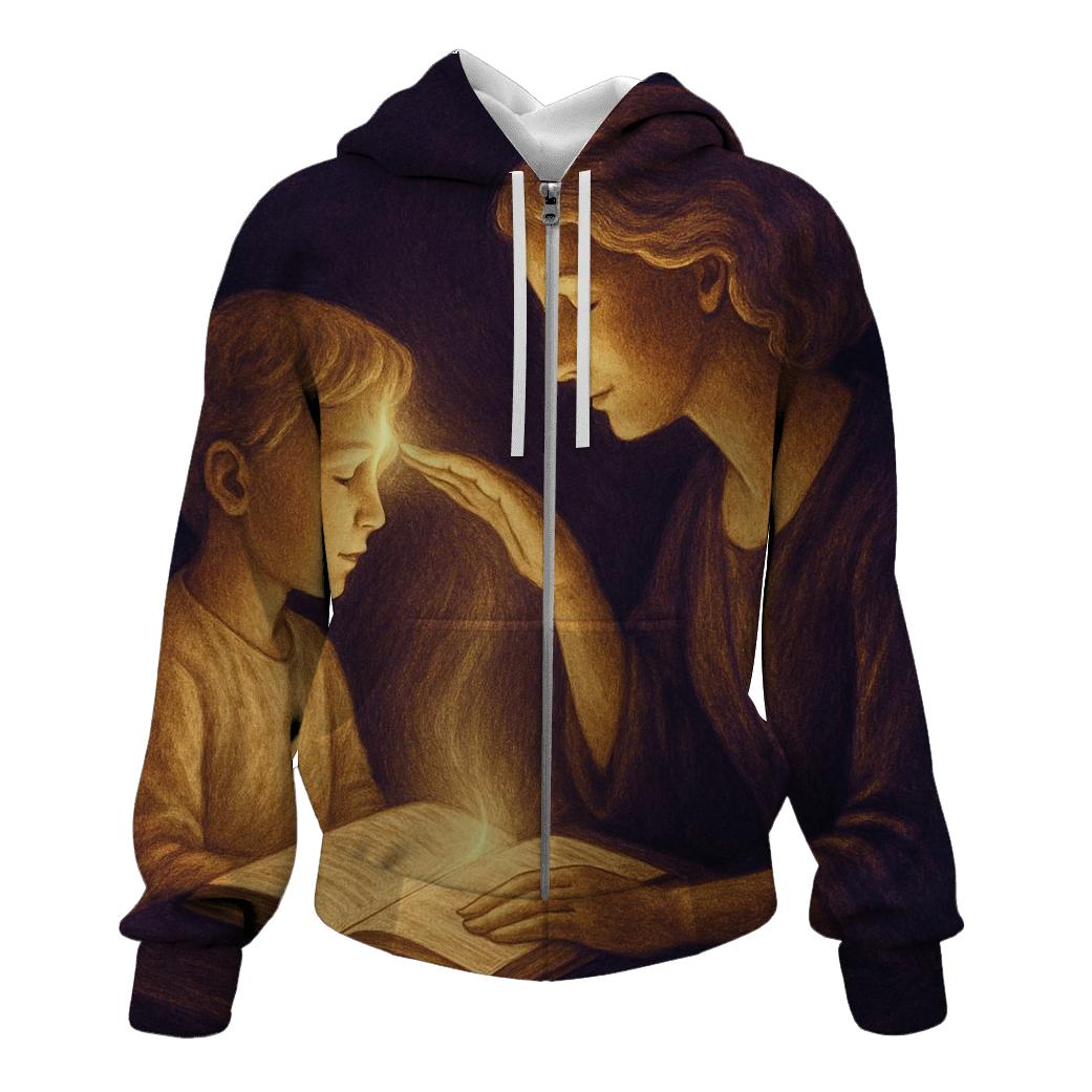 The Candle Without Flame That Lights The Mind custom hoodies