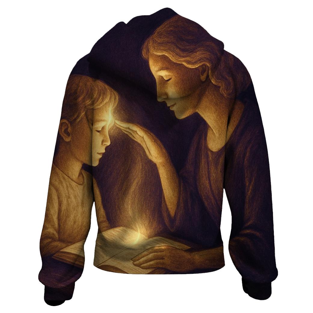 The Candle Without Flame That Lights The Mind custom hoodies