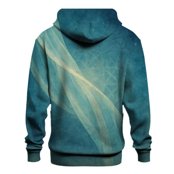 Aurora Prayer Veil embroidered hoodies