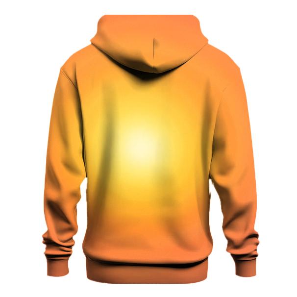 Solar Flare Apricot Bloom lightweight hoodies