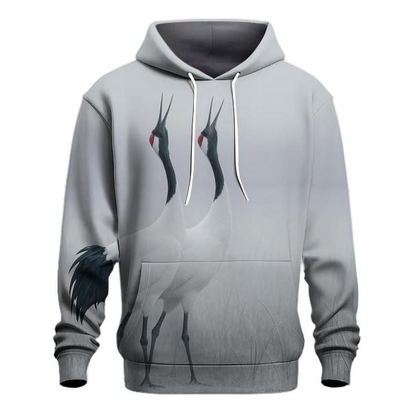 Mistline Chorus Red Crowned Crane hoodie styles