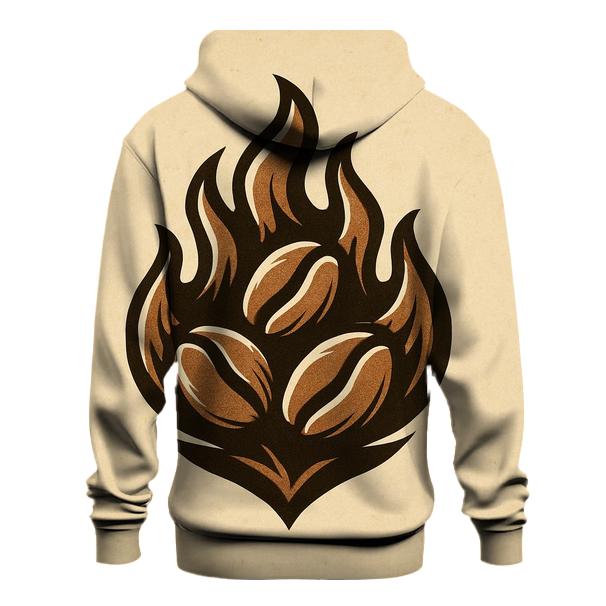Roaster Flame Crest printed hoodies
