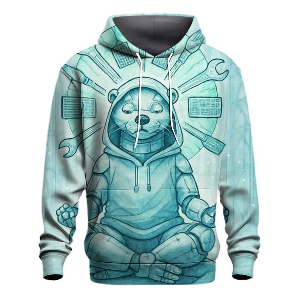 Cathedral Of Floating Tools zip-up hoodies