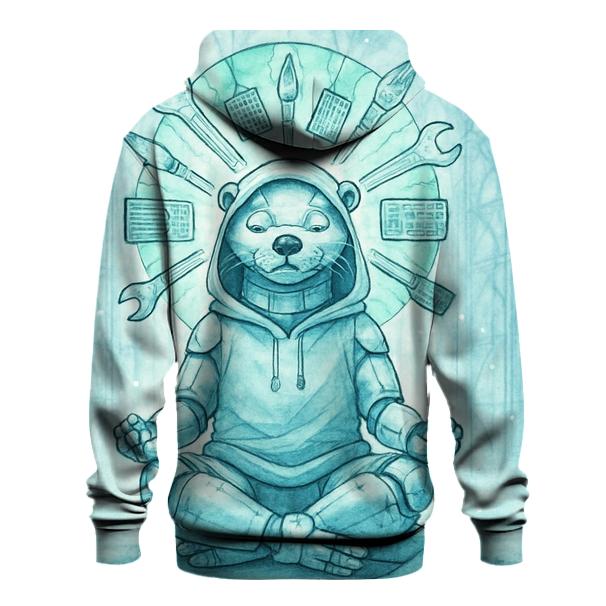 Cathedral Of Floating Tools zip-up hoodies