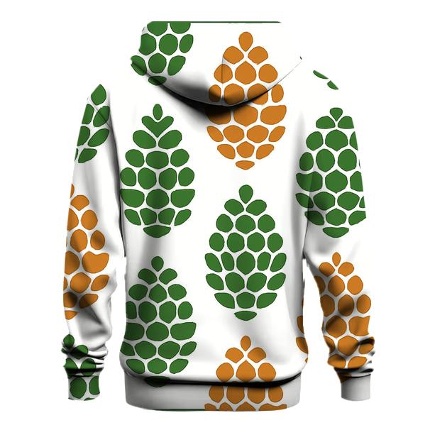 Pine Cone Cascade Columns heavyweight hoodies