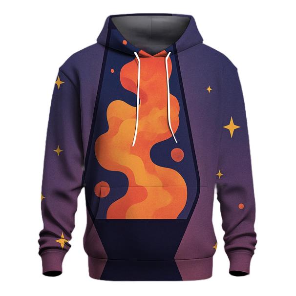 Lava Lamp Nebula Glow hoodie trends